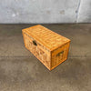 Vintage Rattan Trunk