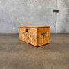 Vintage Rattan Trunk