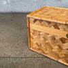 Vintage Rattan Trunk