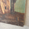 Vintage Oil on Canvas Western Scene