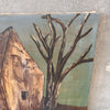 Vintage Oil on Canvas Western Scene