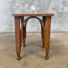 Arts & Crafts Tiger Oak Plant Stand/Accent Table