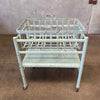 Antique 40's French Rustic Rolling Garden Cart/Trolly