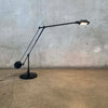 Mid Century Desk Lamp w/Cast Iron Weight In The Style Of Sonneman