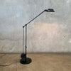 Mid Century Desk Lamp w/Cast Iron Weight In The Style Of Sonneman