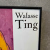 Walasse Ting Exhibition Poster 1989