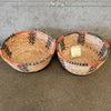 Vintage Nigeria African Woven Basket