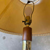 Vintage Pleated Shade Floor Lamp