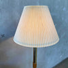 Vintage Pleated Shade Floor Lamp