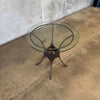 Iron & Leather Bistro Set