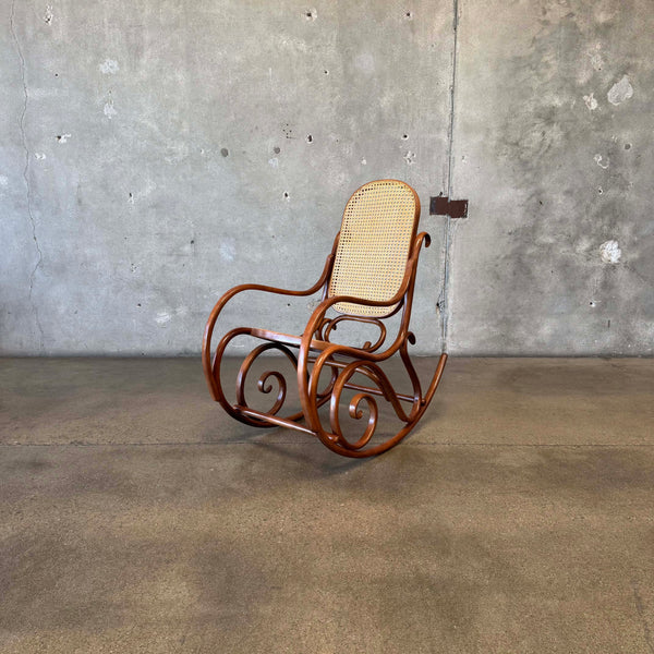 Bentwood & Cane Rocking Chair