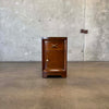 Mid Century Nightstand With "X" Pull