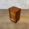 Mid Century Nightstand With "X" Pull