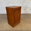 Mid Century Nightstand With "X" Pull