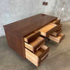 Mid Century Modern Walnut Desk