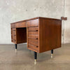 Mid Century Modern Walnut Desk