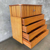 Mid Century Modern Gentleman's Mahogany Chest By Paul Laszlo For Brown Saltman