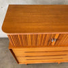 Mid Century Modern Gentleman's Mahogany Chest By Paul Laszlo For Brown Saltman