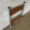 Mid Century Modern German Metal Folding Serving Cart