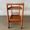 Danish Modern Teak Wood Cart