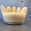 Vintage Post Modern Swivel Hand Chair