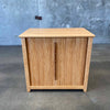 California Design Tambour Door Cabinet