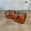 Mid Century Teak Side Tables