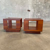 Mid Century Teak Side Tables