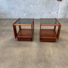 Mid Century Teak Side Tables