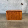 Vintage Solid Oak Cabinet #1