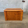 Vintage Solid Oak Cabinet #2