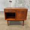 Mid Century Walnut Nightstand By Jack Cartwright For Founders