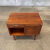 Mid Century Walnut Nightstand By Jack Cartwright For Founders