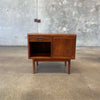 Mid Century Walnut Nightstand By Jack Cartwright For Founders