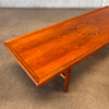 1960's Mid Century Modern Drexel Walnut Coffee Table by Kipp Stewart