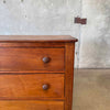 Antique Walnut Three Drawer Chest