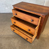 Antique Walnut Three Drawer Chest