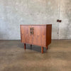 Mid Century Walnut Cabinet Circa, 1960