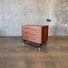 Mid Century Walnut & Rosewood Chest by Stanley, Circa 1960