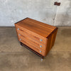 Mid Century Walnut & Rosewood Chest by Stanley, Circa 1960