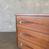 Mid Century Walnut & Rosewood Chest by Stanley, Circa 1960