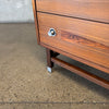 Mid Century Walnut & Rosewood Chest by Stanley, Circa 1960