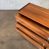 Mid Century Walnut & Rosewood Chest by Stanley, Circa 1960