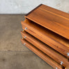 Mid Century Walnut & Rosewood Chest by Stanley, Circa 1960