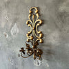 1950's Signed Salvadori Gilted Candelabra Made in Italy