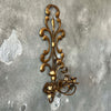 1950's Signed Salvadori Gilted Candelabra Made in Italy