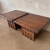 Vintage Arts And Crafts Style End Tables From Mexico