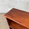 Mid Century Mahogany & Walnut Bookcase