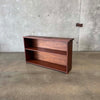 Mid Century Mahogany & Walnut Bookcase