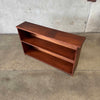 Mid Century Mahogany & Walnut Bookcase